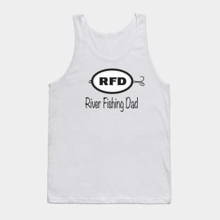 River Fishing Dad Tank Top